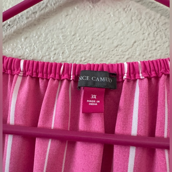 Vince Camuto plus size off the shoulder top - Picture 3 of 7